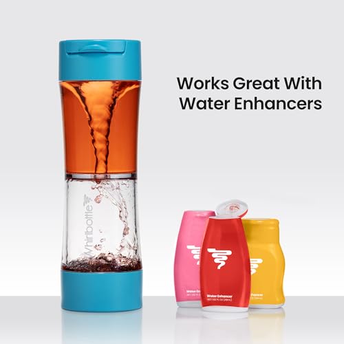 Whirlbottle Drink-And-Play Water Bottle for Kids – Satisfying Fidget Toy & Vortex Sensory, 21 oz BPA-Free Tritan