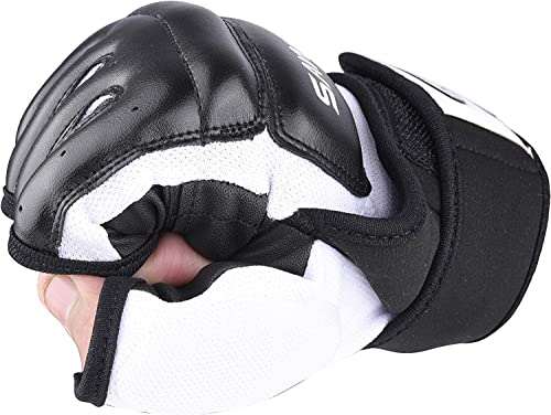 SAWANS Punch Bag Boxing Gloves Karate Mitts MMA Body Combat Taekwondo