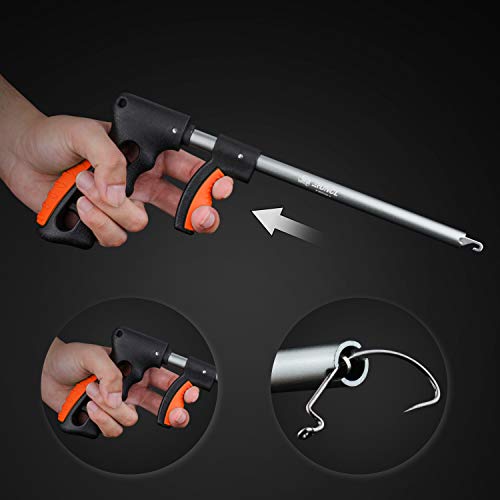 Fishing Plier Fish Lip Gripper Kit - 13.6in Orange & Black
