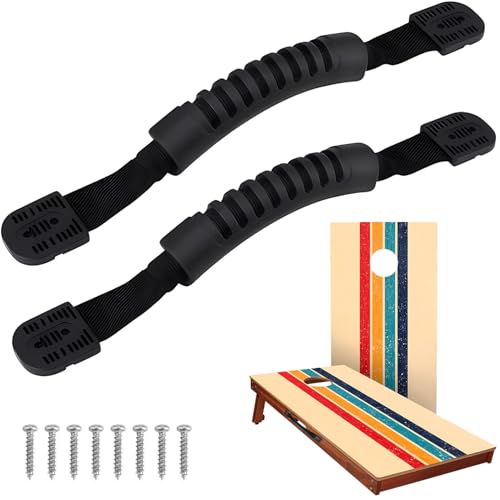 Cornhole Board Handles with Hardware - 2 Pack