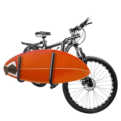 Adjustable Surfboard Rack Holder for Bicycles - Tool-Free Assembly