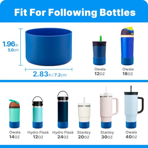 Silicone Boot for Owala Kids Water Bottle 14-16 oz - Gray