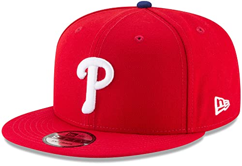 New Era MLB Philadelphia Phillies 9FIFTY Adjustable Snapback Cap - One Size Fits All