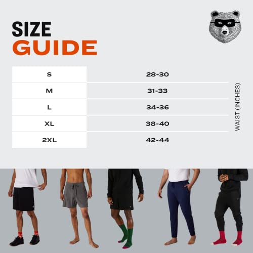 Men Off Duty Lounge Shorts for Men - Small Black | Casual Sleepwear
