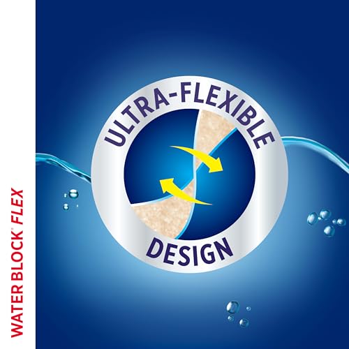 Waterproof Extra Large Adhesive Bandages - Flexible Fabric - 7 Count
