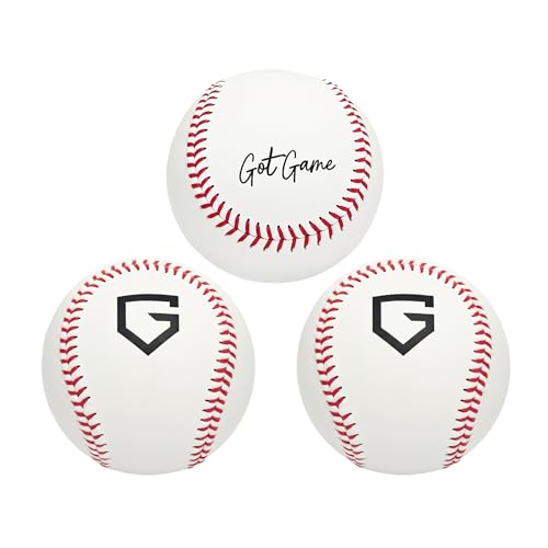 Soft Hand-Stitched Baseball - Indoor/Outdoor Training Ball - 3 Variants