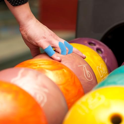 40 Pcs Bowling Thumb Tape - Elastic Protective Finger Tape for Bowlers
