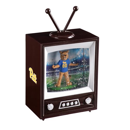 Pittsburgh Snow Globe Lantern - Vintage TV Design with Lights