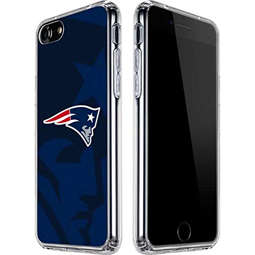 Clear Phone Case for iPhone SE (2nd & 3rd Gen) - NFL New England Patriots Design