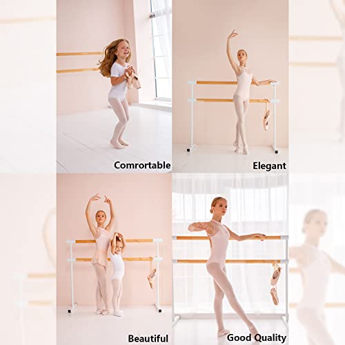 Ballet Tights for Girls - 2 Pairs, 8-12 Years, Ballet Pink