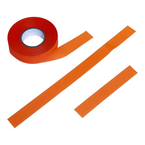 Hi-Vis Orange Flagging Tape - 150 Foot Roll - One Size