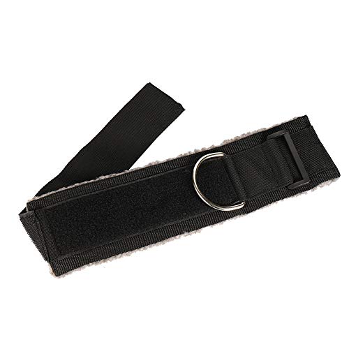 Adjustable Ankle Straps for Cable Machines - Dark Grey 1 Pack