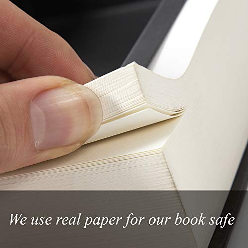 Fake Book Box - Small Safe Box with Combination Lock - Hidden Safe in Plain Sight - Diversion Safes - Secret Safes (Bible) (Large)