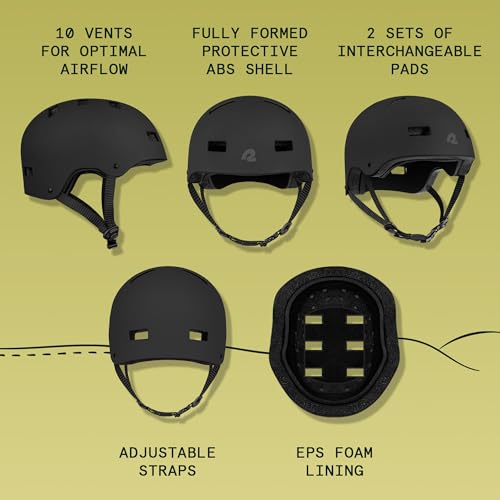 Multi-Sport Protective Helmet for Adults - BMX, Skateboard & Scooter