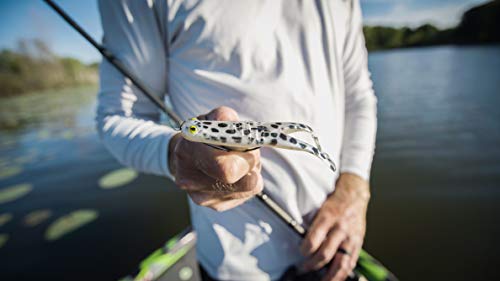 PowerBait Buzz'n Speed Toad - HD Black Panther, 4.4"