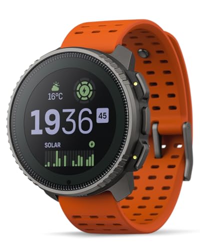 SUUNTO Vertical GPS Sports Watch - Solar Charging, Canyon Titanium