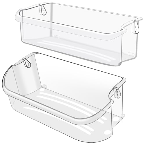 241505301 & 241505501 Refrigerator Door Bin Replacement Parts fot for frigi.daire FGHC2331PFAA FFSC2323TS0 LGHK2336TF6 FGSC2335TF0 FGSC2335TFB FFSC2323TSA FFSC2323TS8 Refrigerator BY AMI PARTS