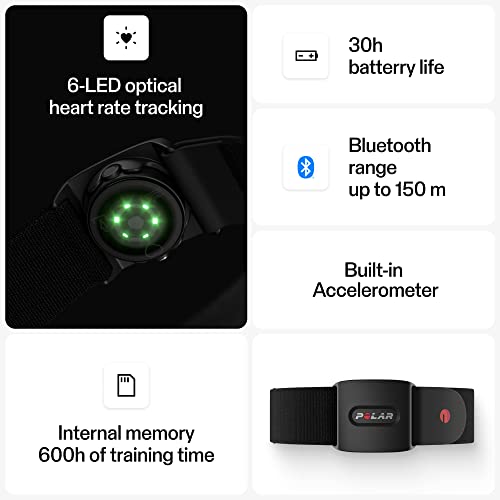 Optical Heart Rate Monitor Armband - Polar Verity Sense - Black