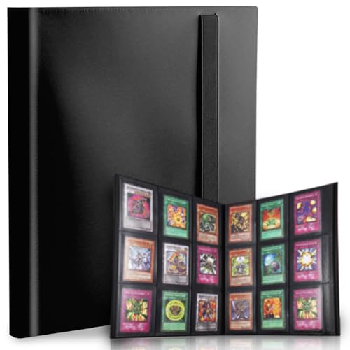 360 Card Capacity Trading Card Binder with 20 Pages - Black