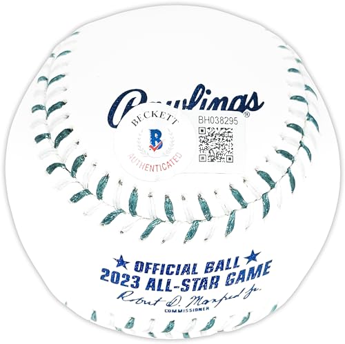 Julio Rodriguez Autographed 2023 All Star Game Baseball - Certified
