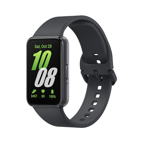 Samsung Galaxy Fit 3 Fitness Tracker - 1.6" AMOLED, IP68, 14 Days Battery Life