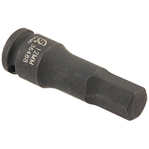 Sunex 36488 3/8-Inch Drive 12-mm Hex Impact Socket