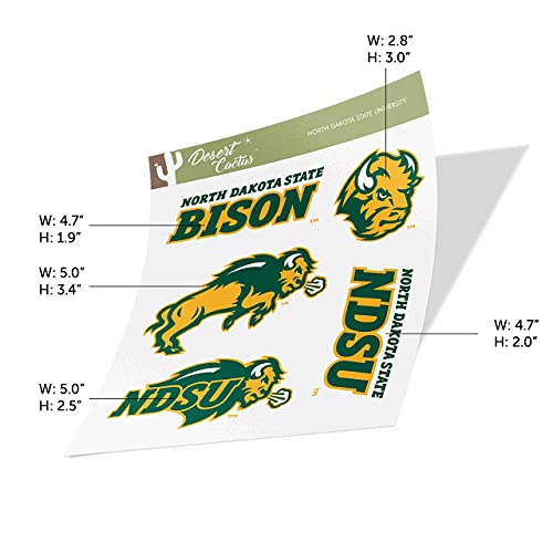 North Dakota State University Bison Vinyl Sticker Decal - Official Collegiate Fan Gear