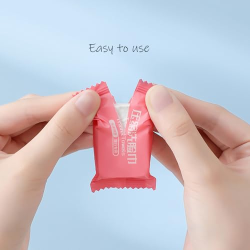 Compressed Disposable Towel Tablets - Portable Travel & Camping Towelettes