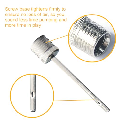40 Pack Ball Pump Needles - Heavy Duty Inflating Pins for Sports Balls