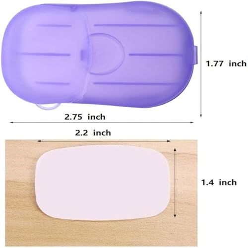 500 Sheets Disposable Soap Paper - Fragrant Hand Cleaner, 5 Boxes