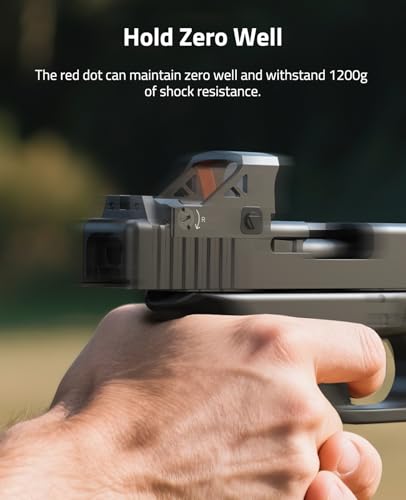 3MOA Red Dot Sight with Motion Awake Technology - Shockproof & Waterproof