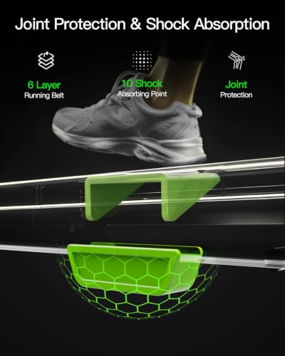 Incline Walking Pad Treadmill - Gloss Black, 2.5 HP, Remote Control
