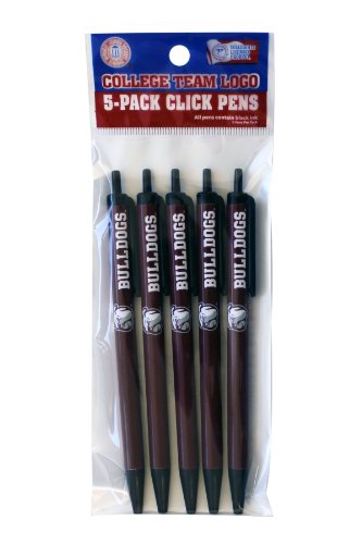 Mississippi State Bulldogs Disposable Click Pens - Pack of 5