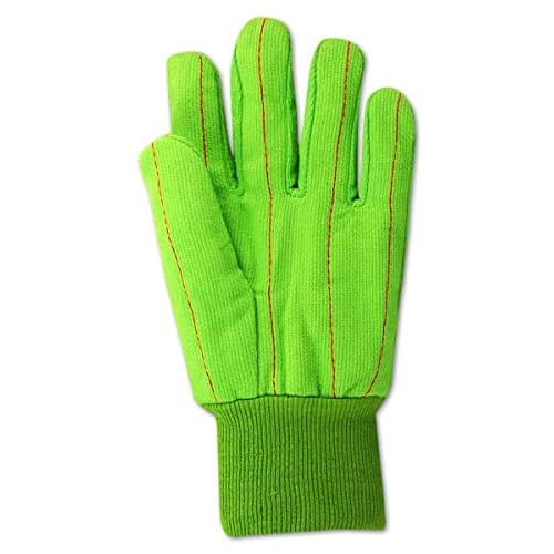 Magid MultiMaster 796 Cotton Glove, Knit Wrist Cuff, Men's (One Dozen)