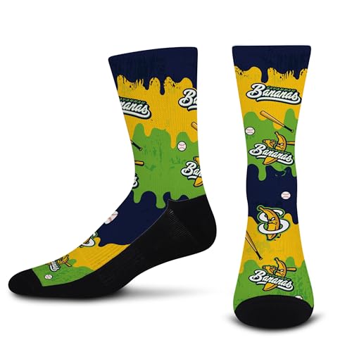 Savannah Bananas Crew Socks - One Size / Logo Drip