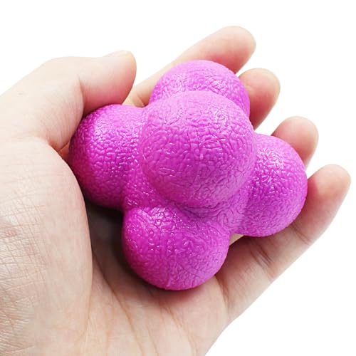 Agility Training Reaction Balls - 2 Pack Pink & Purple