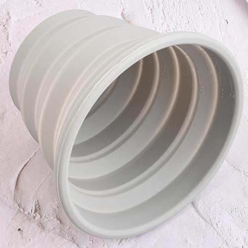 Silicone Collapsible Travel Cup - Reusable 300ml - Gray