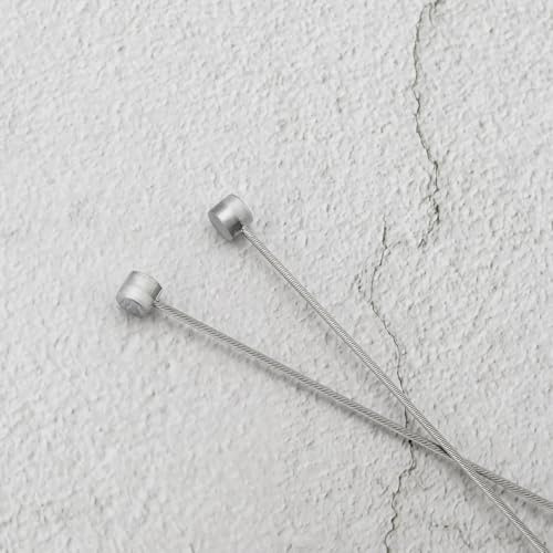 Create Idea 2pcs Bicycle Centre Pull Brake Straddle Wires 110mm Silver