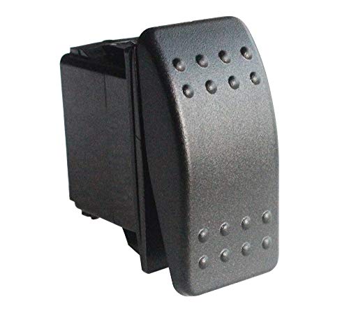 SPST On-Off Rocker Switch - Waterproof 12V 20A Marine Replacement