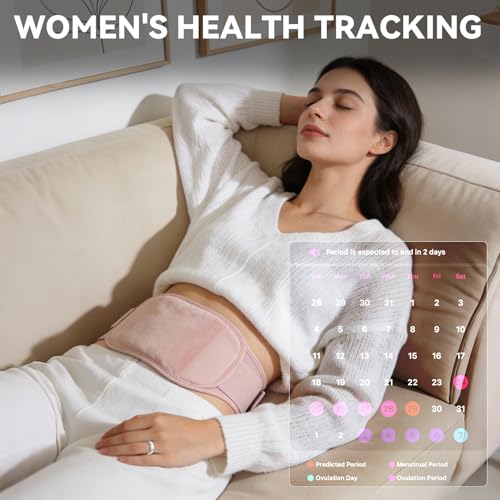 Smart Fitness Tracker Ring for Health Monitoring - Gold Size 8