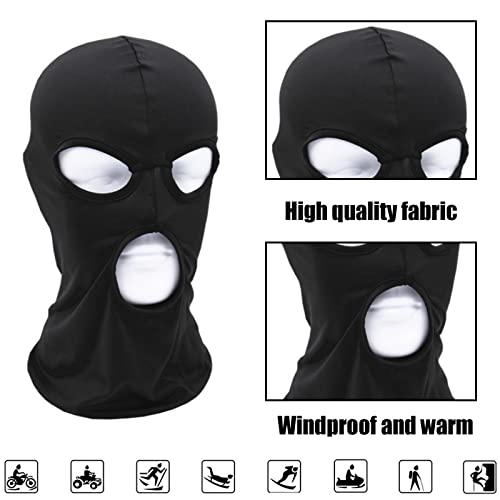 Balaclava Ski Mask - Full Face Cover with UV Protection, One Size