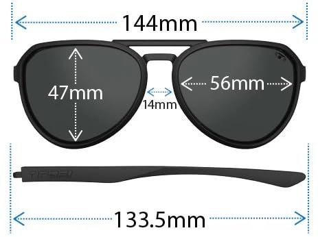 Tifosi Selca Aviator Sunglasses Pink Mirror for Golf Hiking Running - Crystal Brown