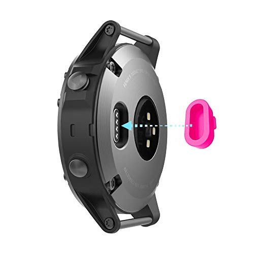 20 Pcs Colorful Charger Port Protectors for Garmin - Multi