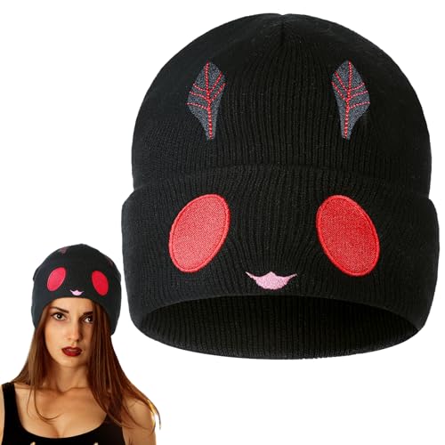 Mothman Beanie Hat for Women & Men - Silicherry Winter Cap