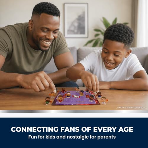 Party Animal NBA Legends TeenyMates Action Figures Gift Set - Collectible Basketball Toys