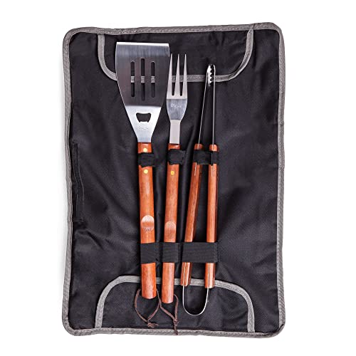NFL 3-Piece BBQ Tote Set - Chicago Bears Team Colors