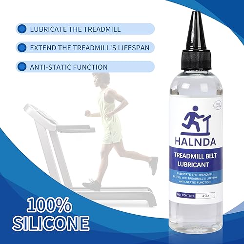 Treadmill Lubricant Oil - 4oz for Belt Maintenance & Noise Reduction
