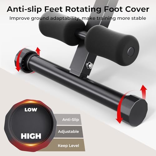 Adjustable Weight Bench for Home Gym - 660lb Capacity, XL