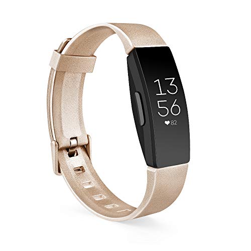 3 Pack Soft TPU Bands for Fitbit Inspire 2/HR/Ace 2 - Rose Gold/Gold/Silver