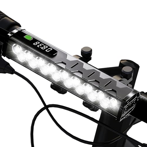 JW617 4800 Lumen USB-C Rechargeable Bike Light, IP65 Waterproof, 4 Modes